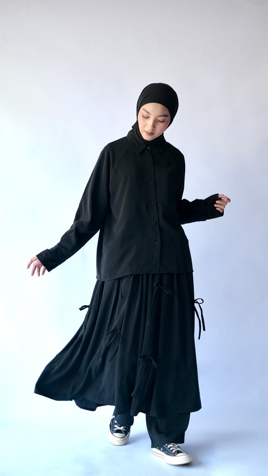 RASHAWL LANTANA BOW SKIRT