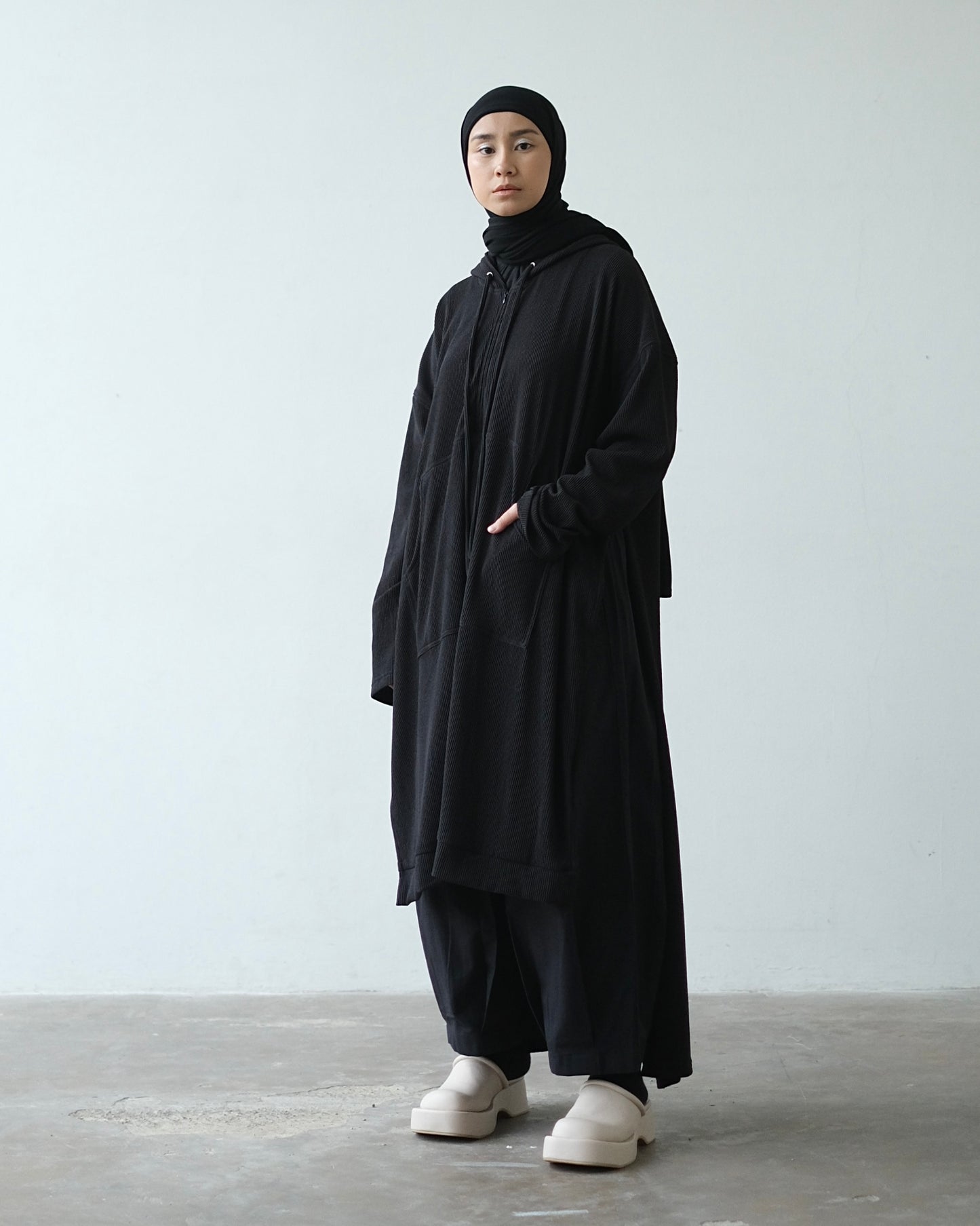 RASHAWL PLAIN RUMOI LONG SWEATSHIRT