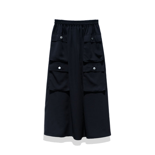 RASHAWL HANAWA PATCH POCKET SKIRT