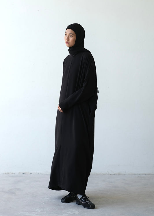 RASHAWL PANSY PLAIN ABAYA