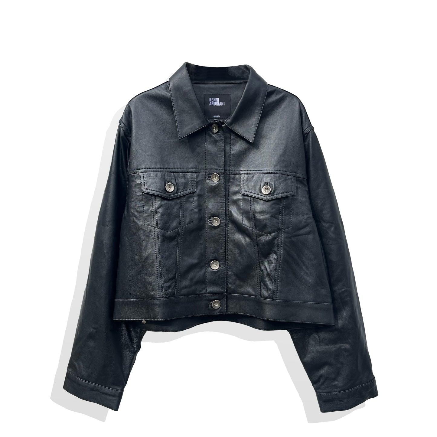 RASHAWL CHRYSANT LEATHER JACKET