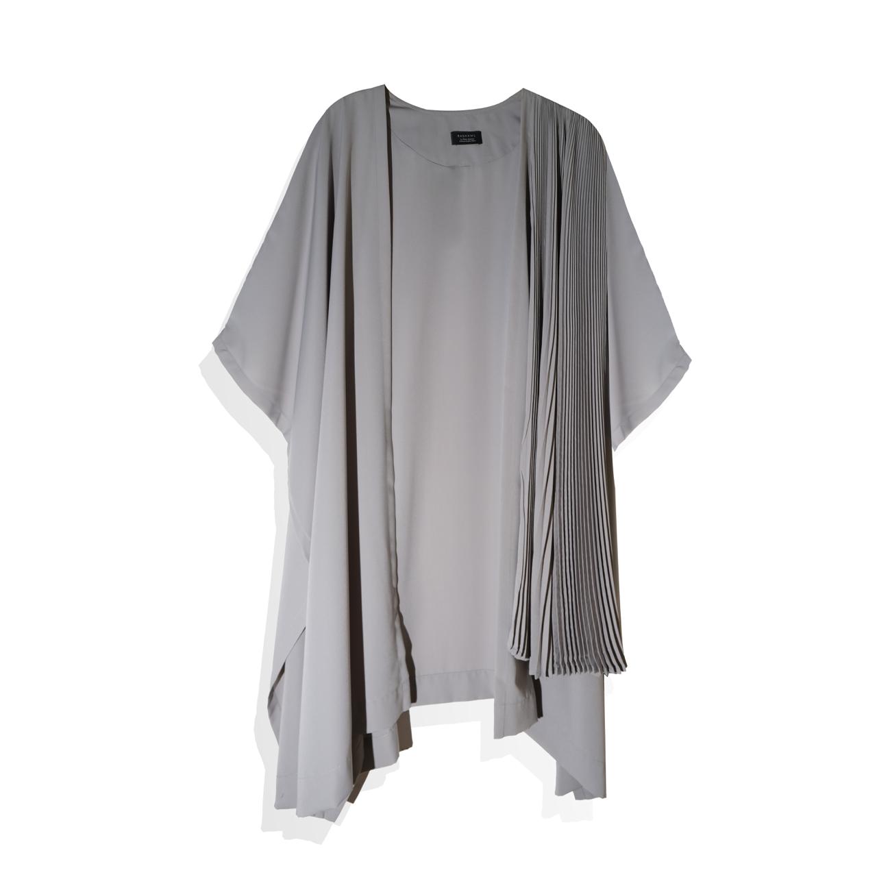 RASHAWL DANDELION OVERSIZED PLEATS CAPE