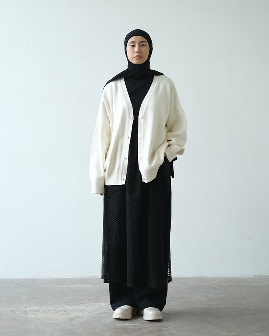 RASHAWL OVERSIZE PLAIN CARDIGAN