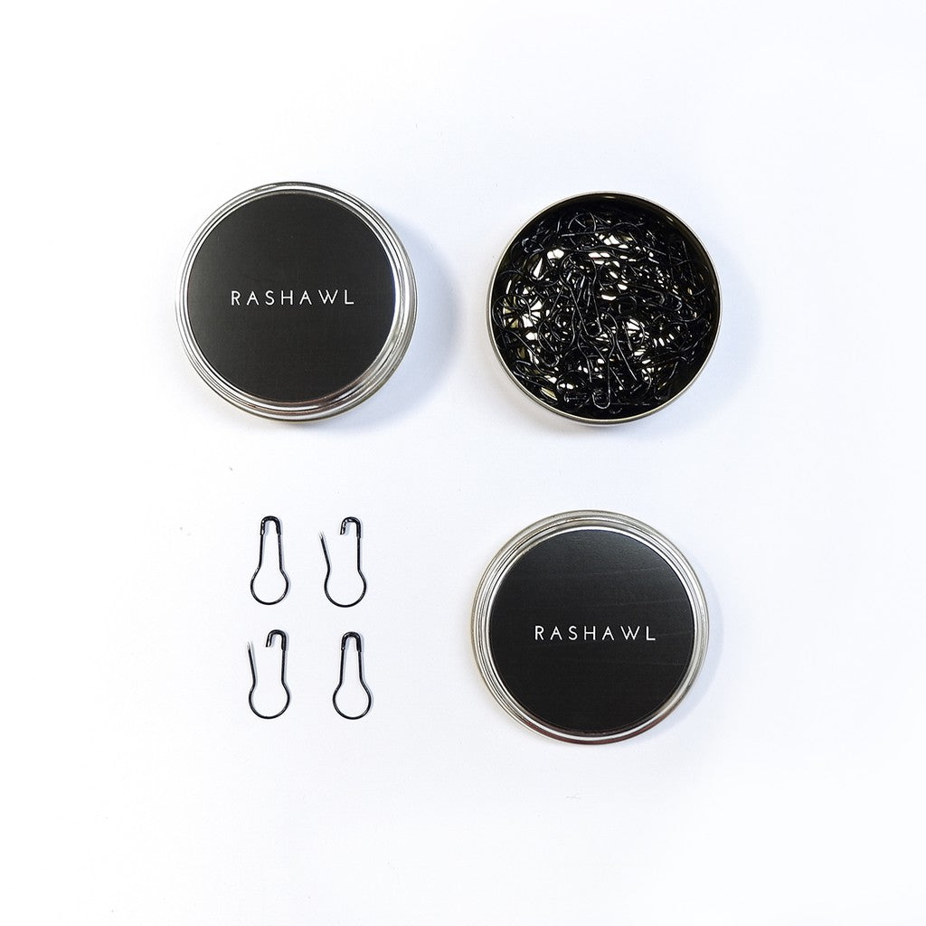 RASHAWL BLACK METAL SAFETY PIN