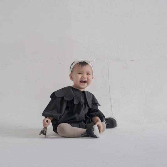 CERISIER SCALLOP ROMPER