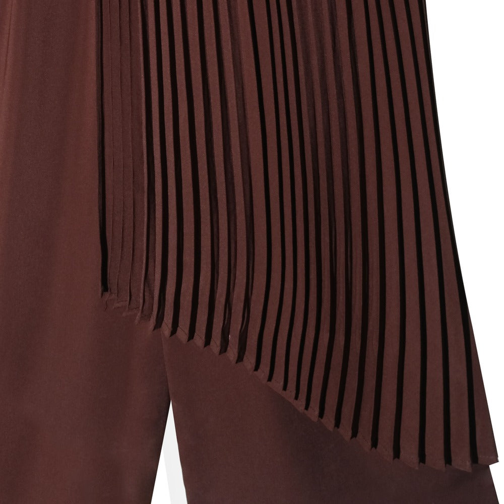 RASHAWL AJISAI LAYERED PLEATS PANTS