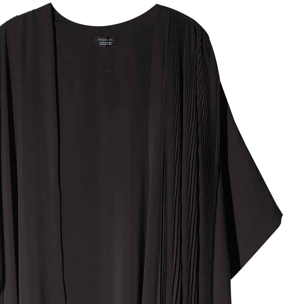 RASHAWL DANDELION OVERSIZED PLEATS CAPE