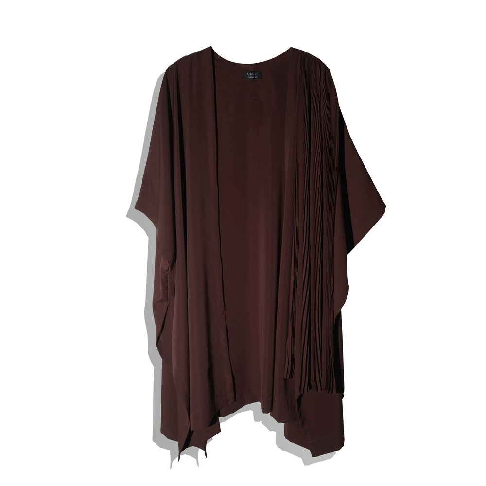 RASHAWL DANDELION OVERSIZED PLEATS CAPE