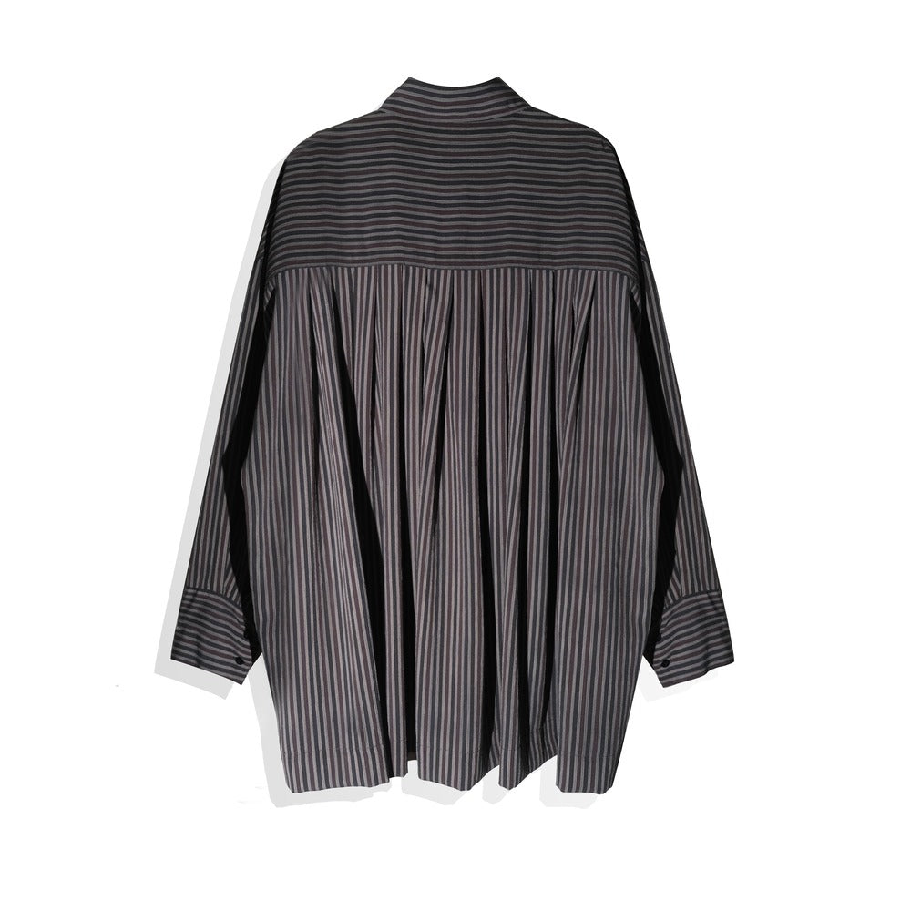 RASHAWL HARVEST OVERSIZED STRIPES SHIRT
