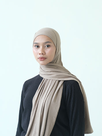RASHAWL LOFT INSTANT PASHMINA SPANDEX RAYON