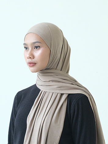RASHAWL LOFT INSTANT PASHMINA SPANDEX RAYON
