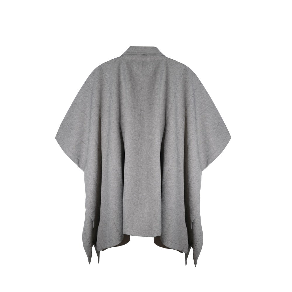 DAYCLOTH PORA OVERSIZED ASSYMETRIC VEST GREY