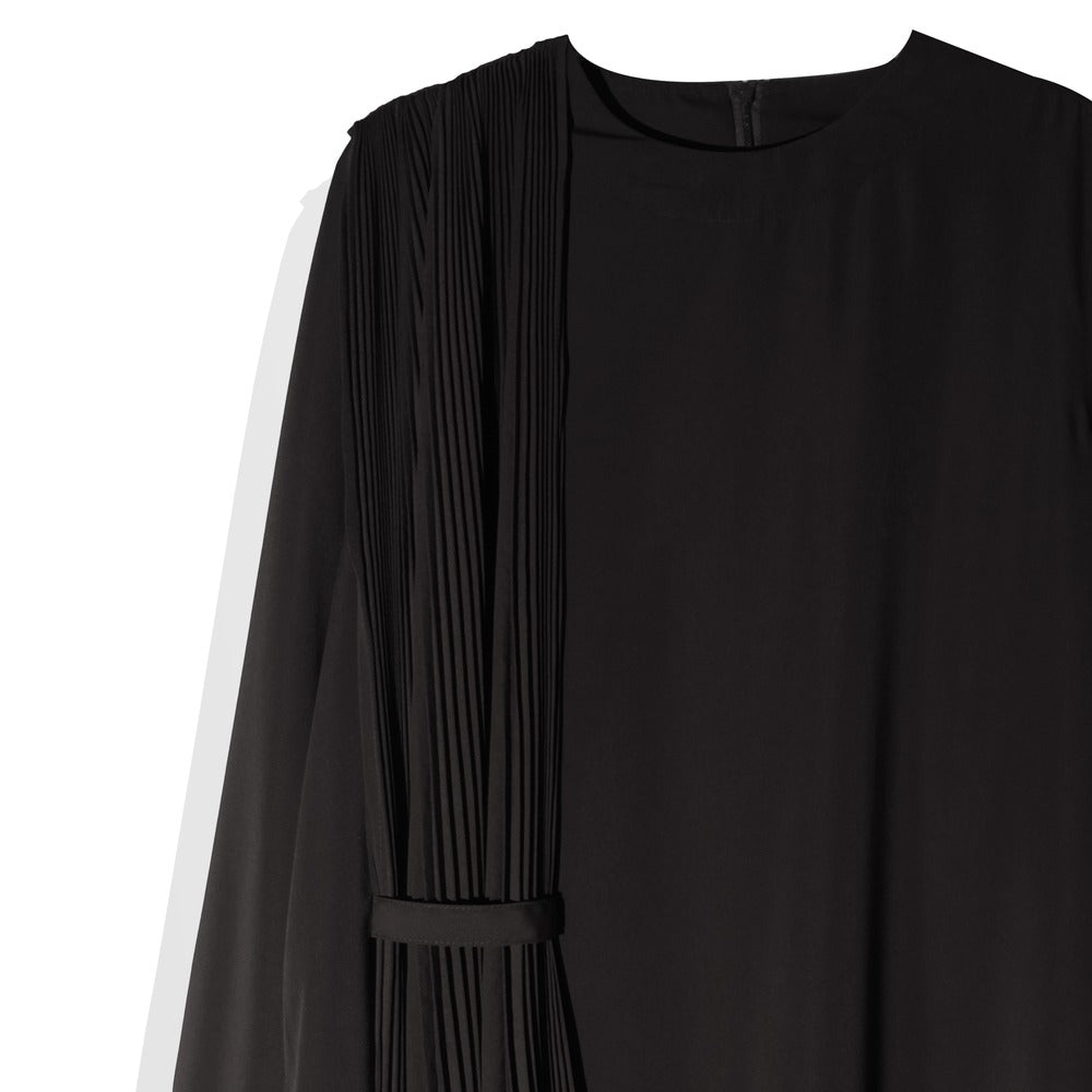 RASHAWL PRIMROSE ASSYMETRIC PLEATS BLOUSE