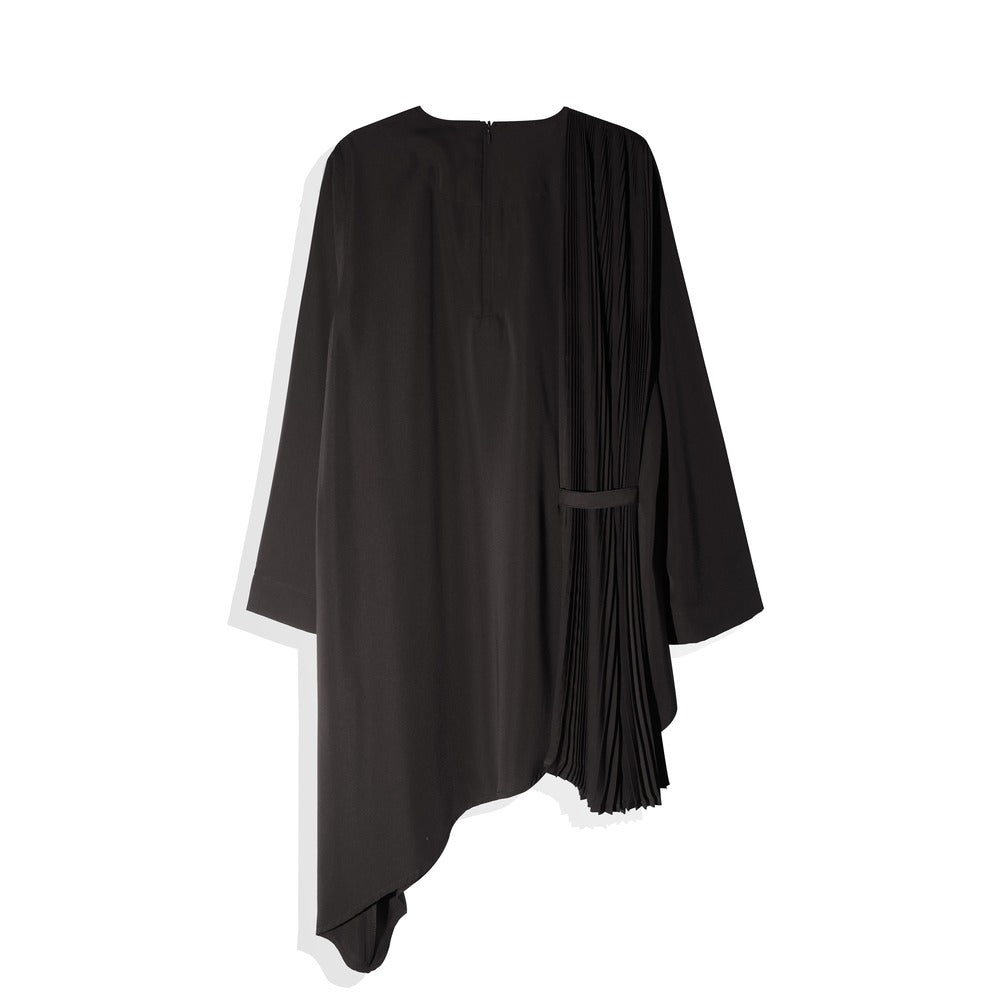 RASHAWL PRIMROSE ASSYMETRIC PLEATS BLOUSE