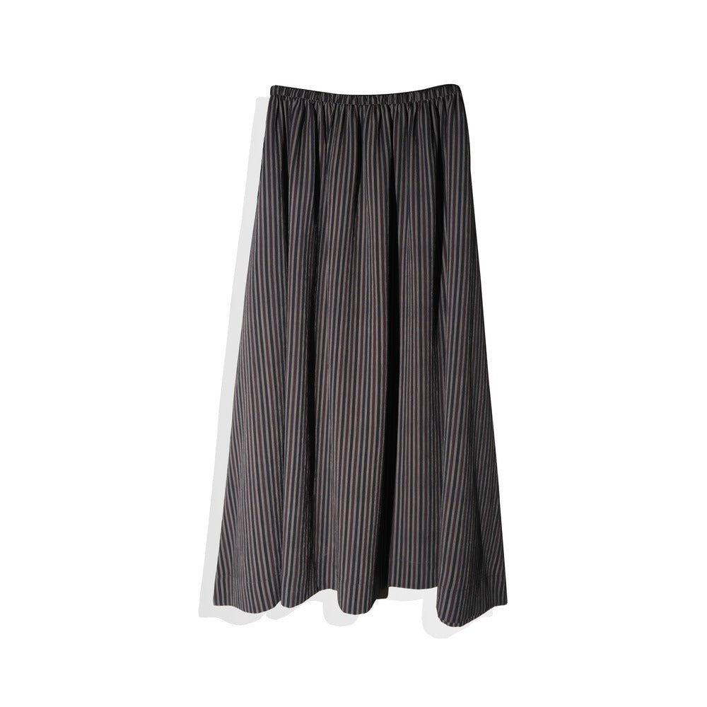 RASHAWL SRIPES FLARED SKIRT