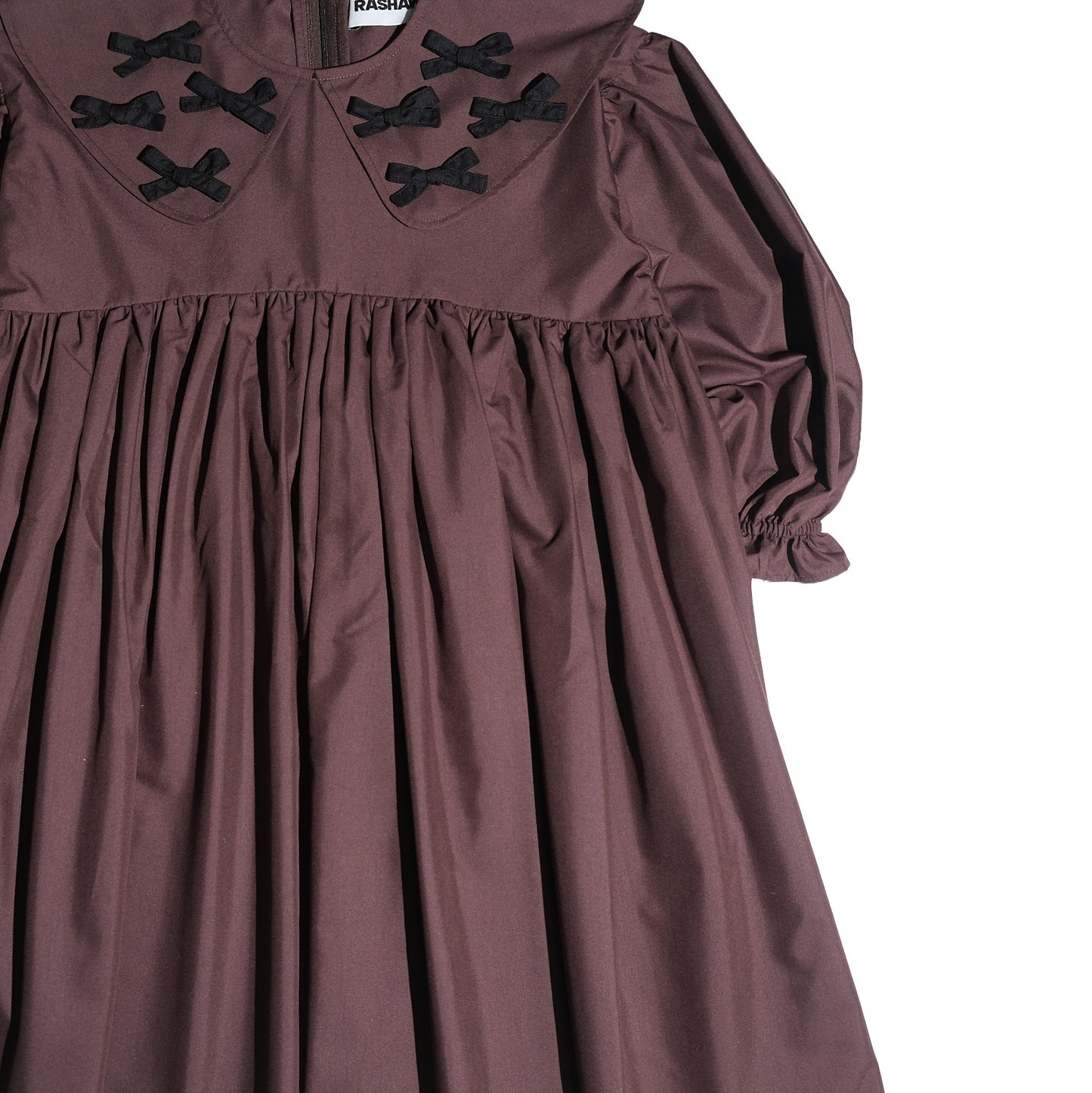 PRE ORDER RASHAWL KIDS GIRLS MARSHAN LITTLE BOW COLLAR DRESS
