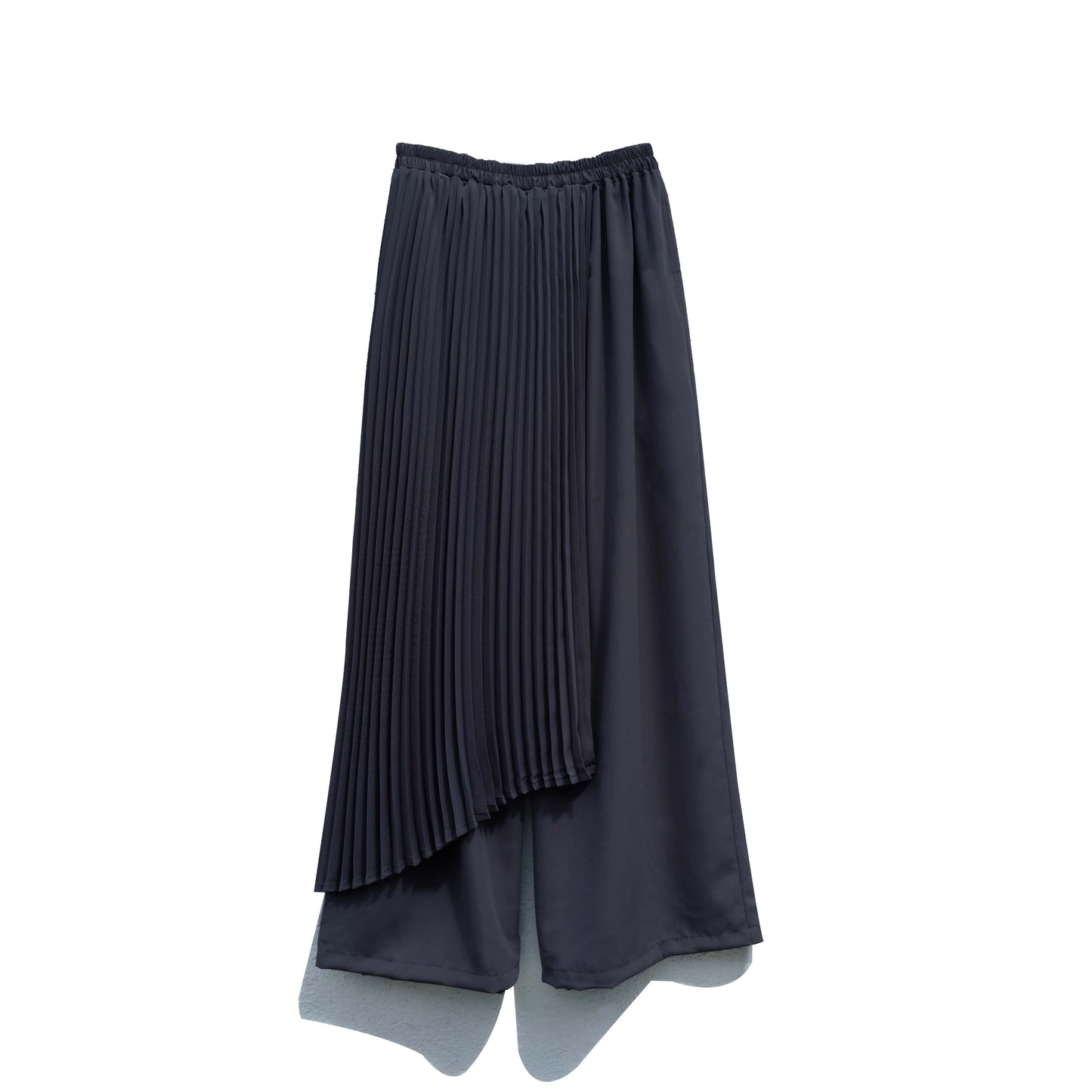 RASHAWL AJISAI LAYERED PLEATS PANTS