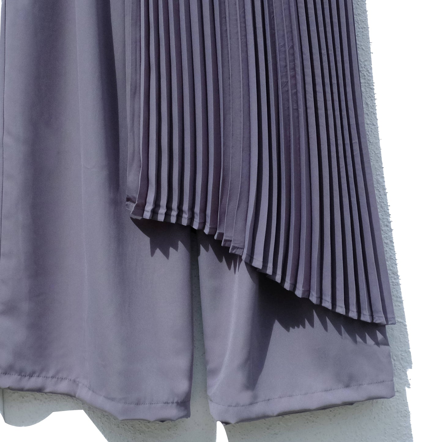 RASHAWL AJISAI LAYERED PLEATS PANTS