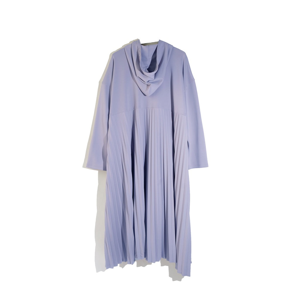 RASHAWL RUMOI PLEATS LONG SWEATSHIRT