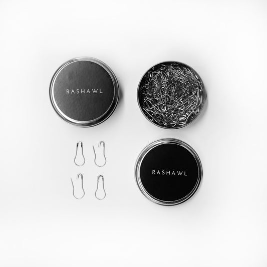 RASHAWL SILVER METAL SAFETY PIN