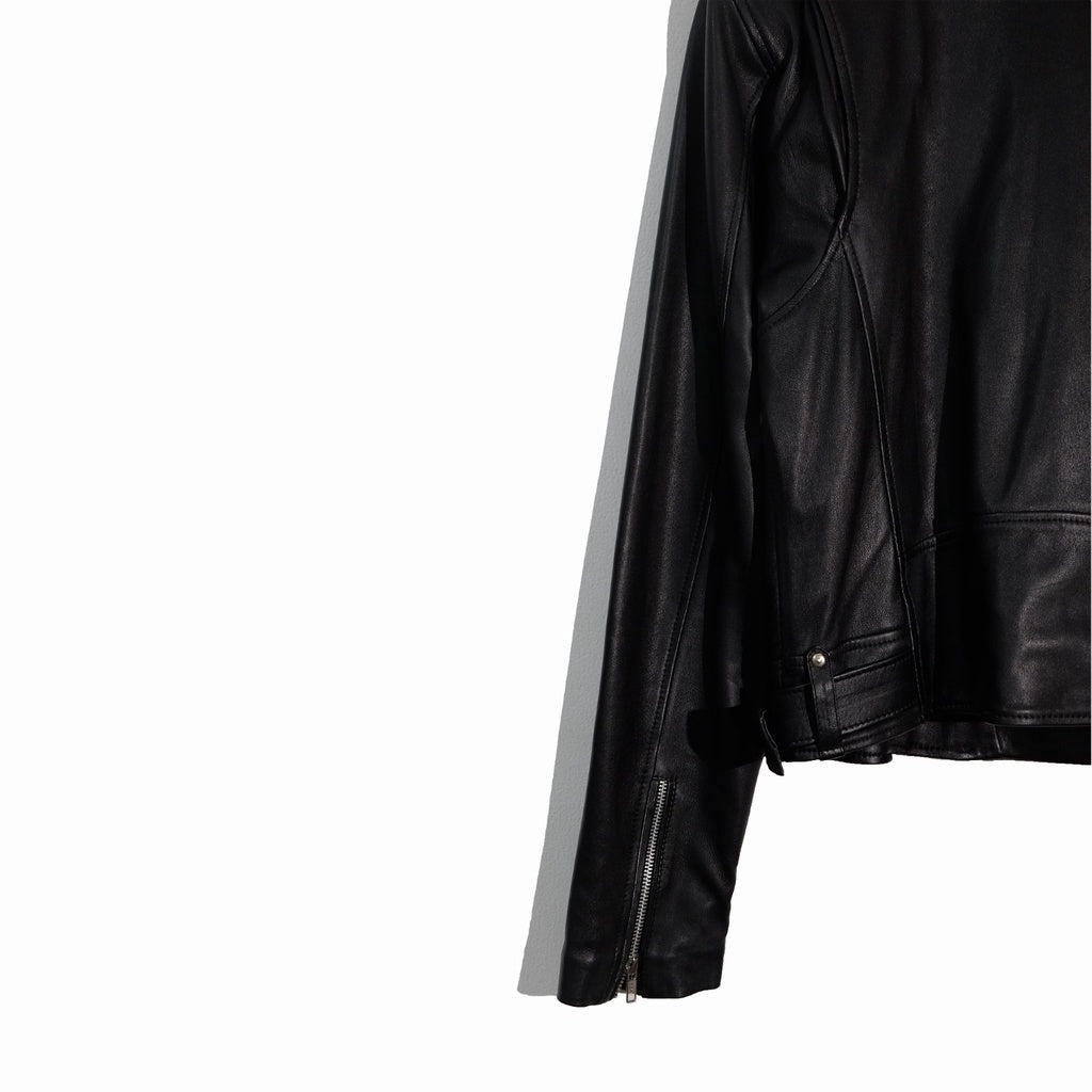 RASHAWL BLACK LEATHER JACKET