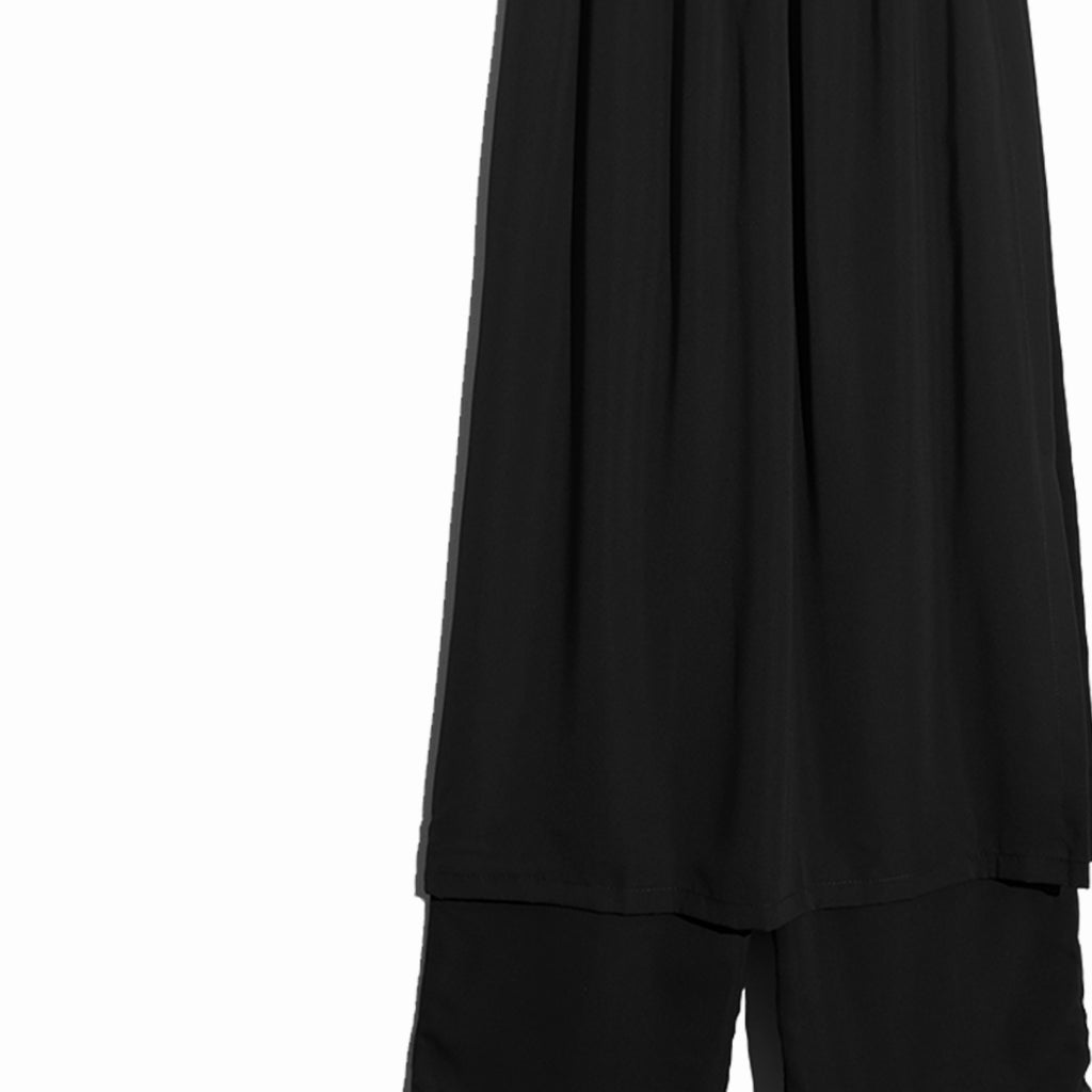 RASHAWL SIERRE WRAP WIDE LEG TROUSERS