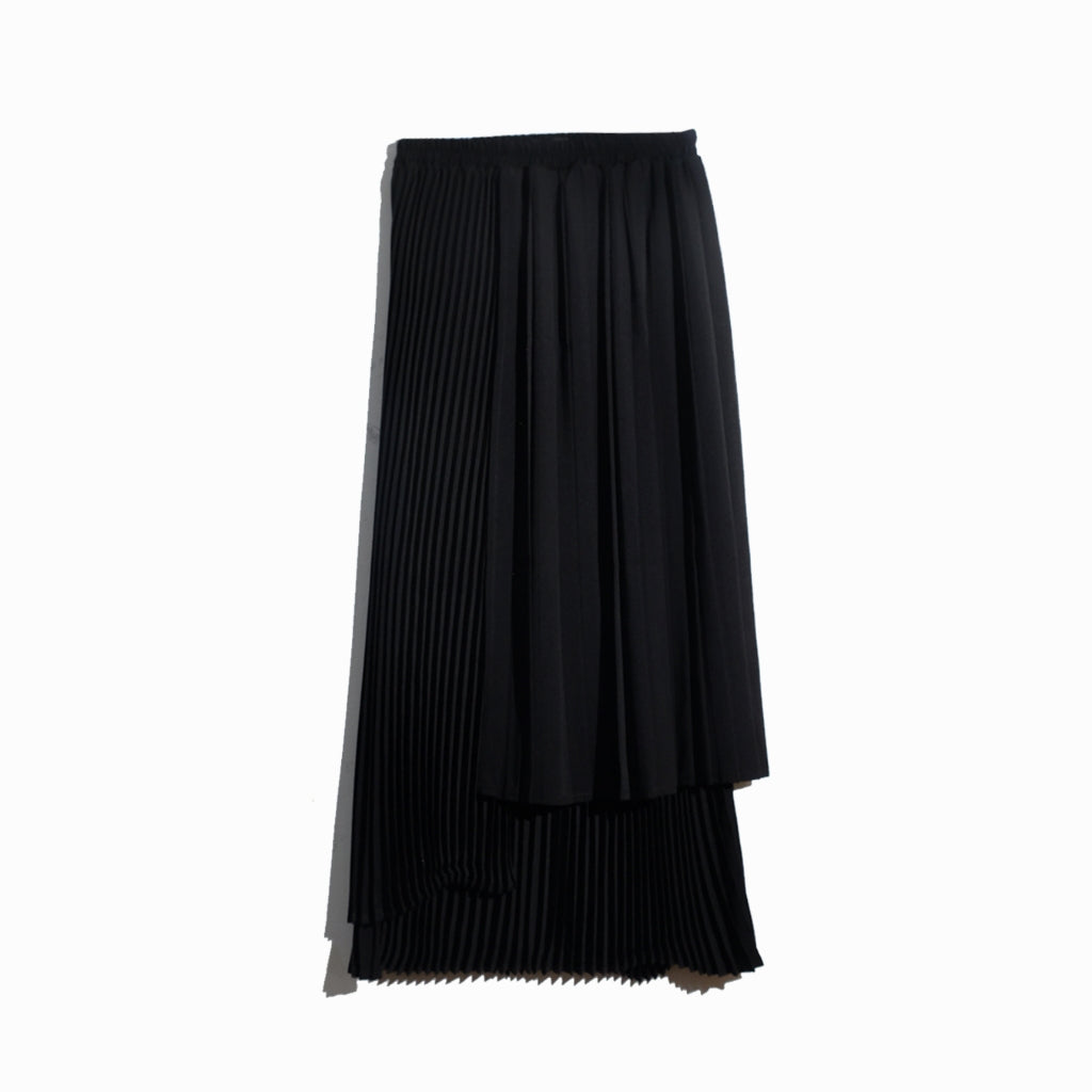 RASHAWL FREESIA LAYERED PLEATED SKIRT