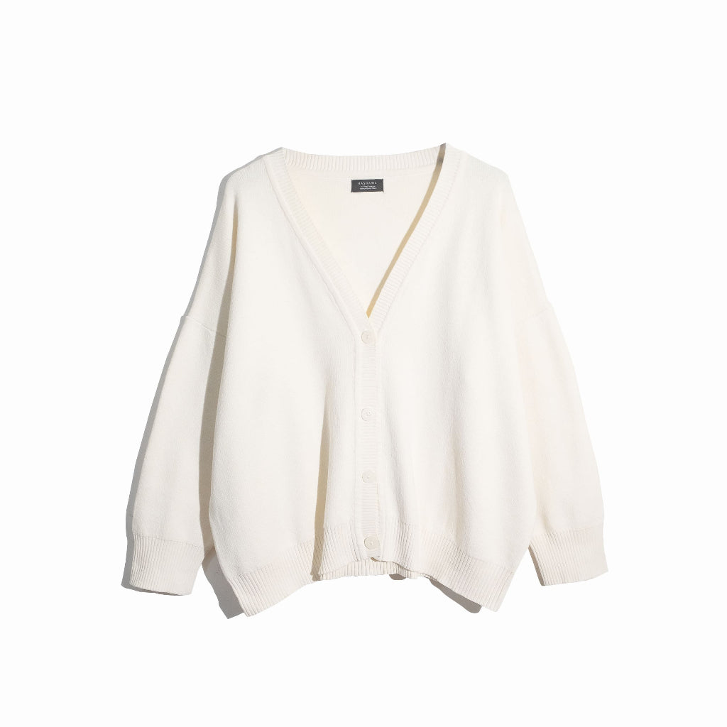 RASHAWL OVERSIZE PLAIN CARDIGAN