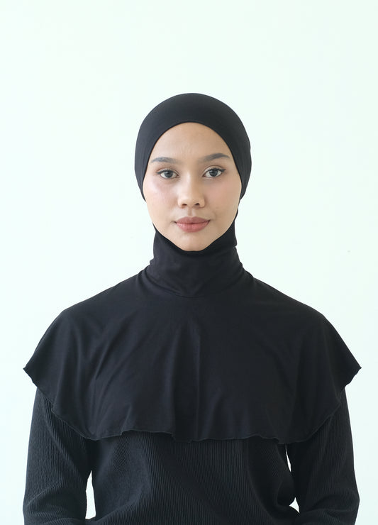 RASHAWL INNER HIJAB BLACK