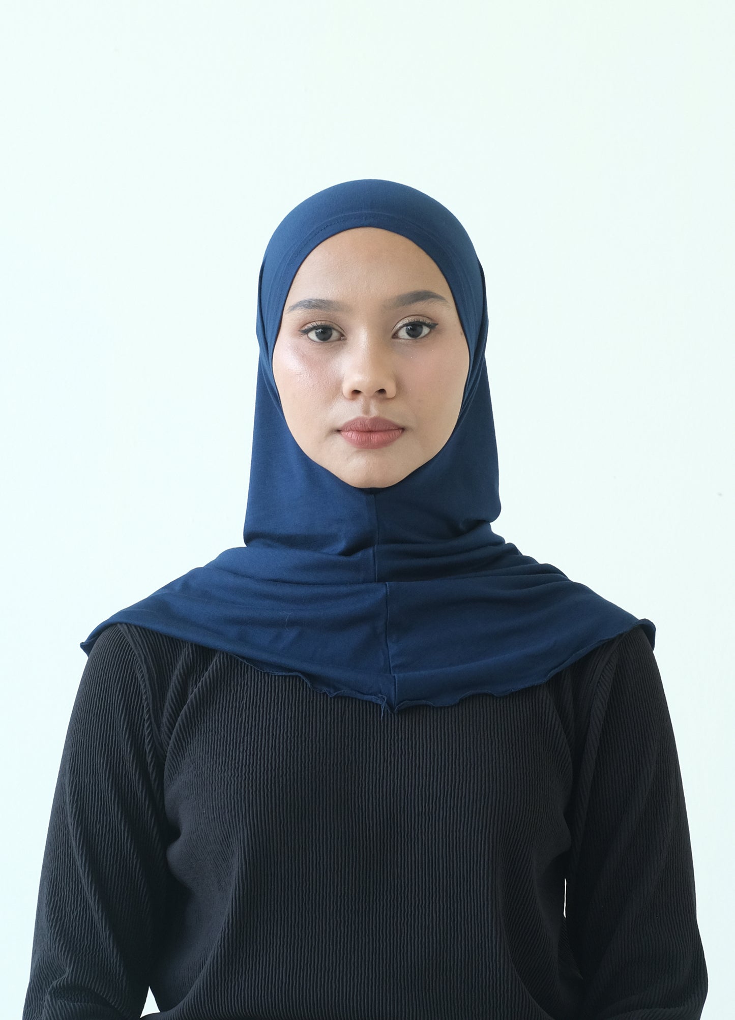 RASHAWL INNER HIJAB NO TALI NAVY