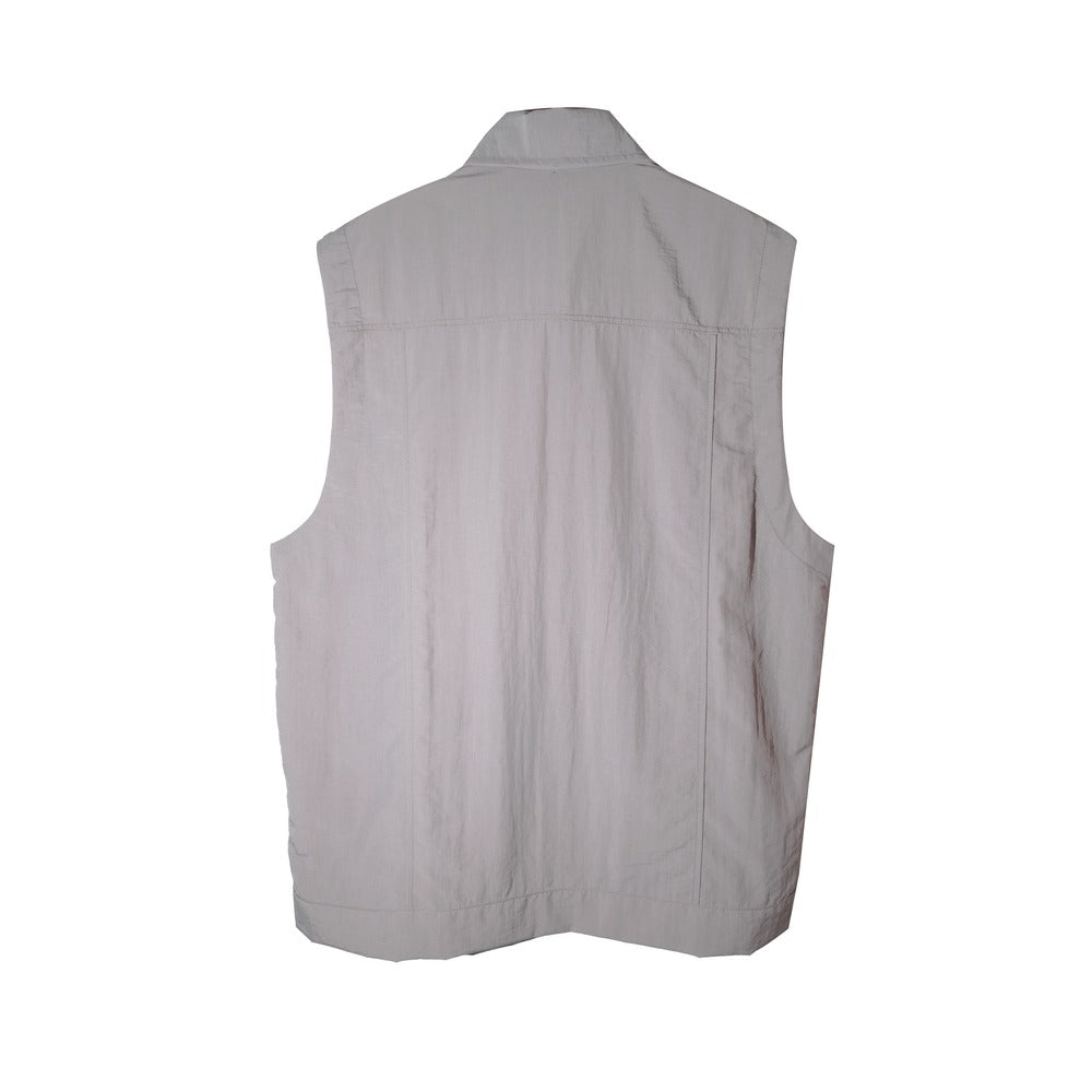 DAYCLOTH ISLAND SLEEVELESS JACKET GREY