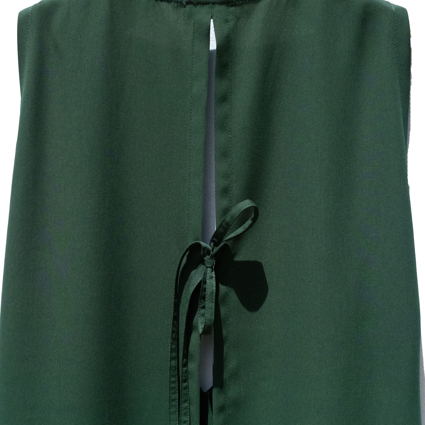 RASHAWL POPPY BACK SPLIT LONG VEST