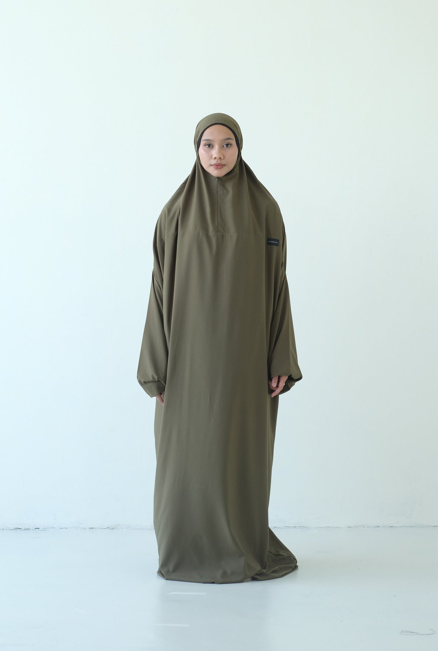 RASHAWL PRAYER DRESS WITH ZIPPER