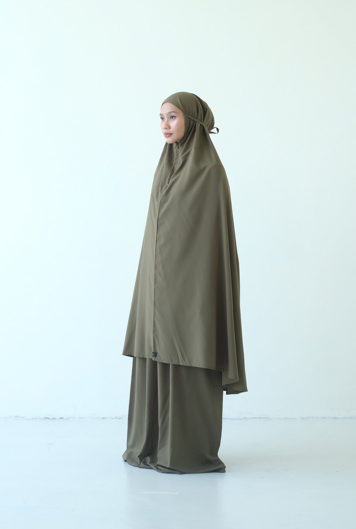 RASHAWL PRAYING SET PLAIN WITH ZIPPER
