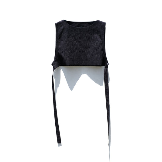 RASHAWL ROSE CROP VEST