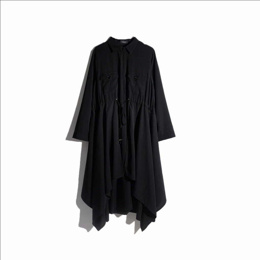 RASHAWL ABUMA LAYERED POCKET DRESS