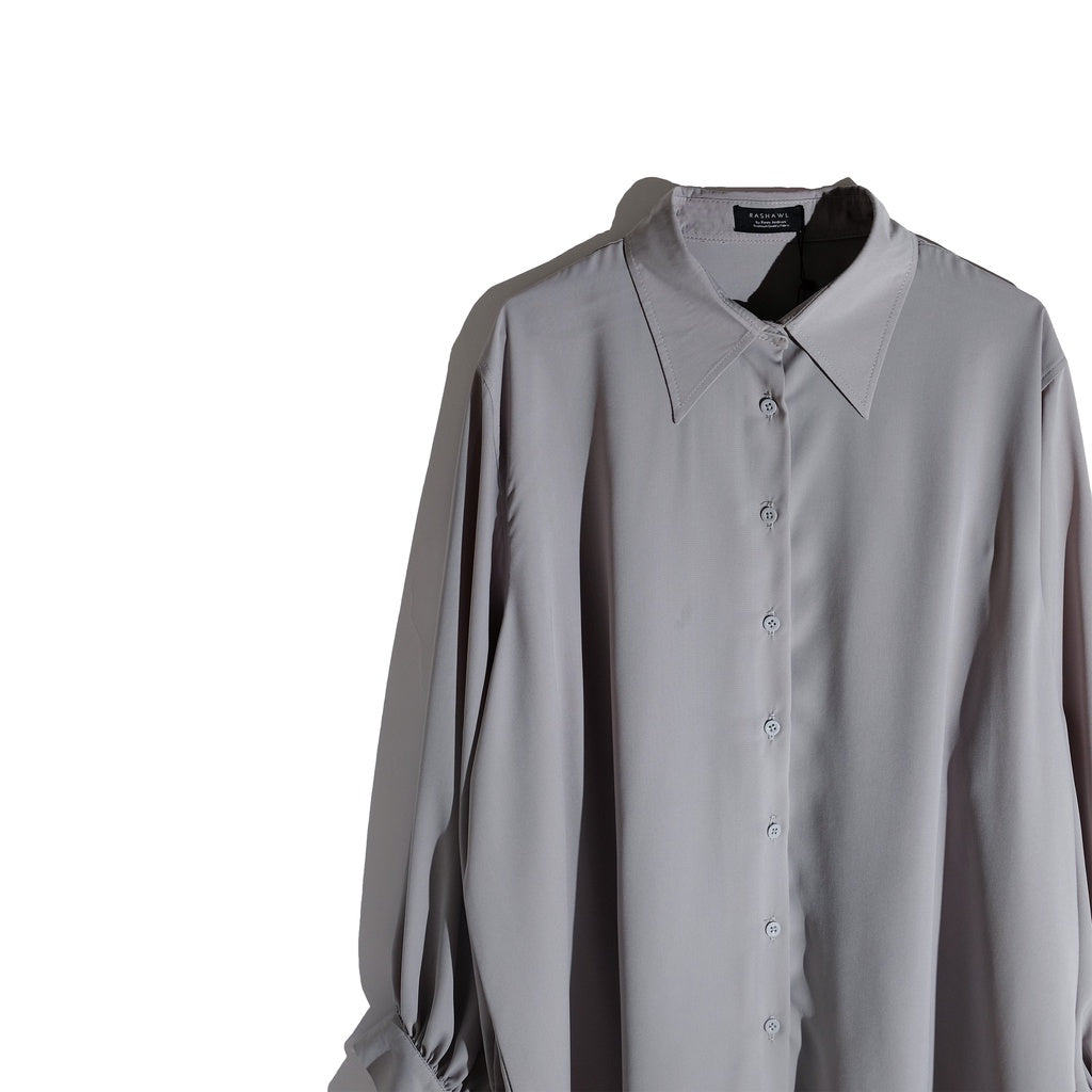 RASHAWL MONOBE DADDY SHIRT WITH PLEATS