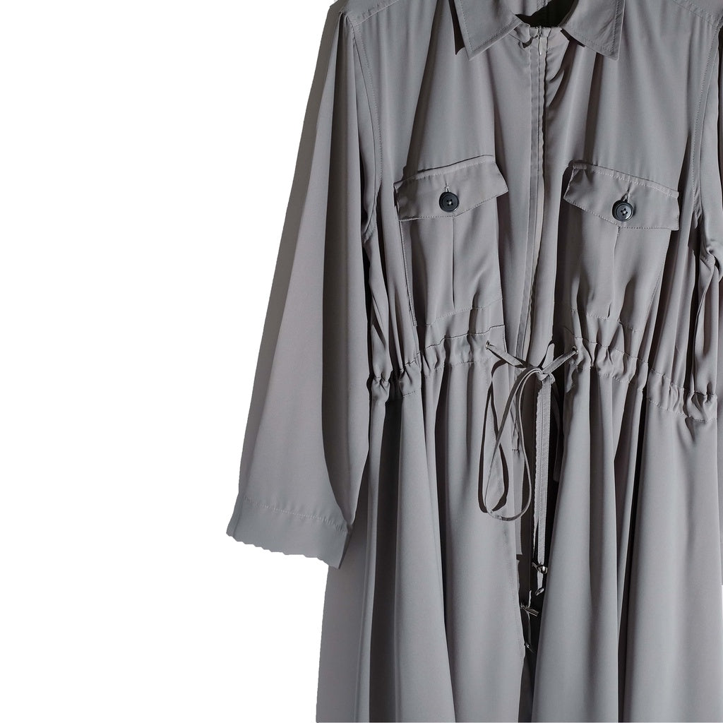RASHAWL ABUMA LAYERED POCKET DRESS