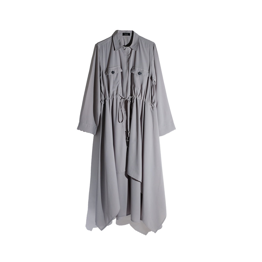 RASHAWL ABUMA LAYERED POCKET DRESS