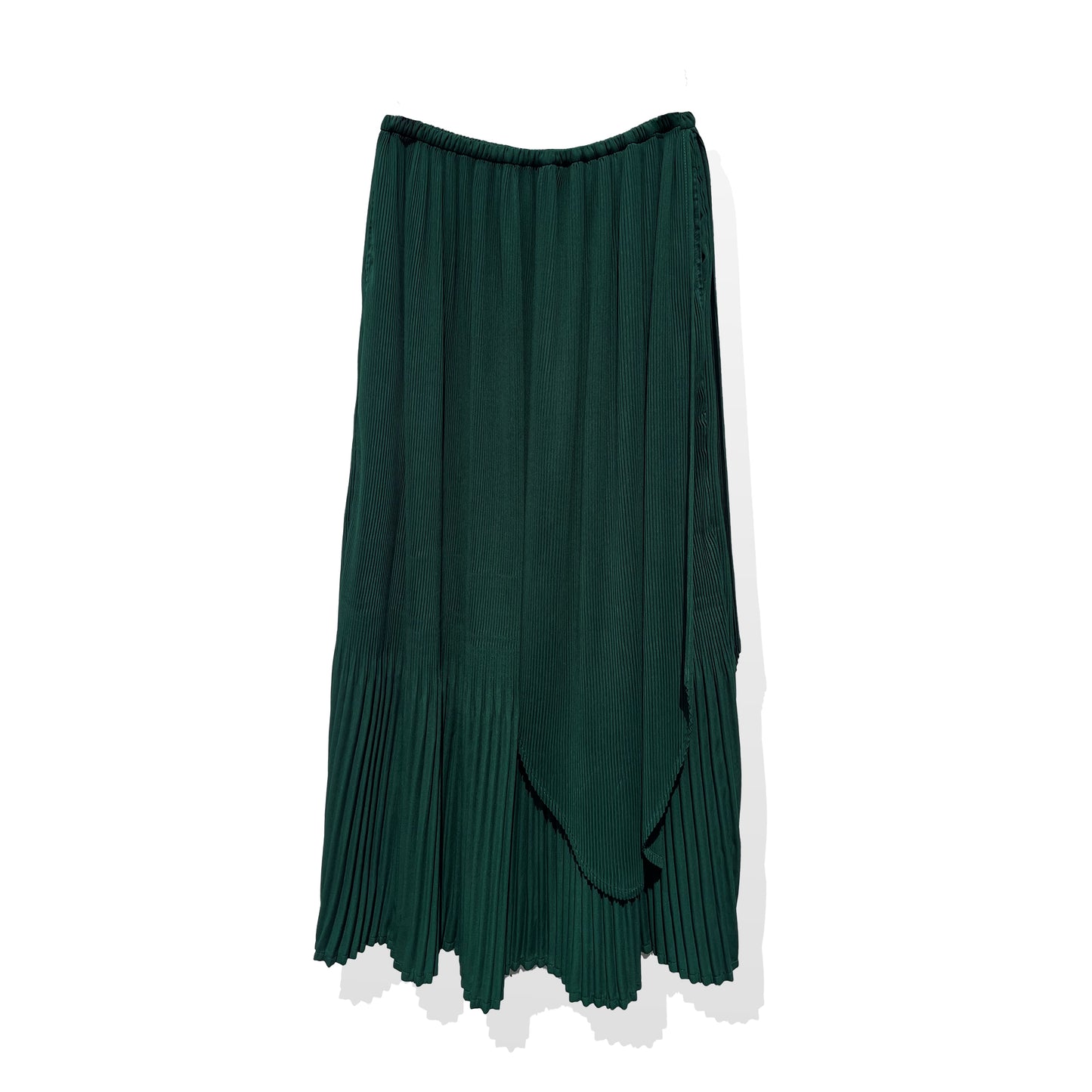 RASHAWL SUIREN PLEATED LAYERED SKIRT