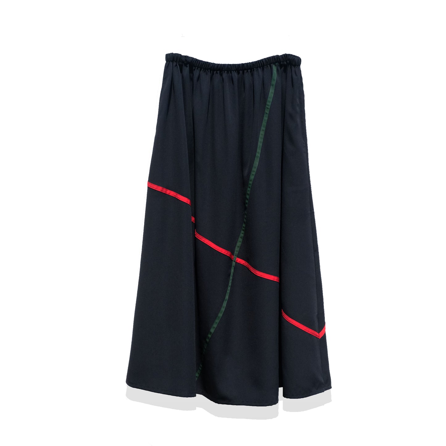 RASHAWL TULIP PATCH SKIRT BLACK