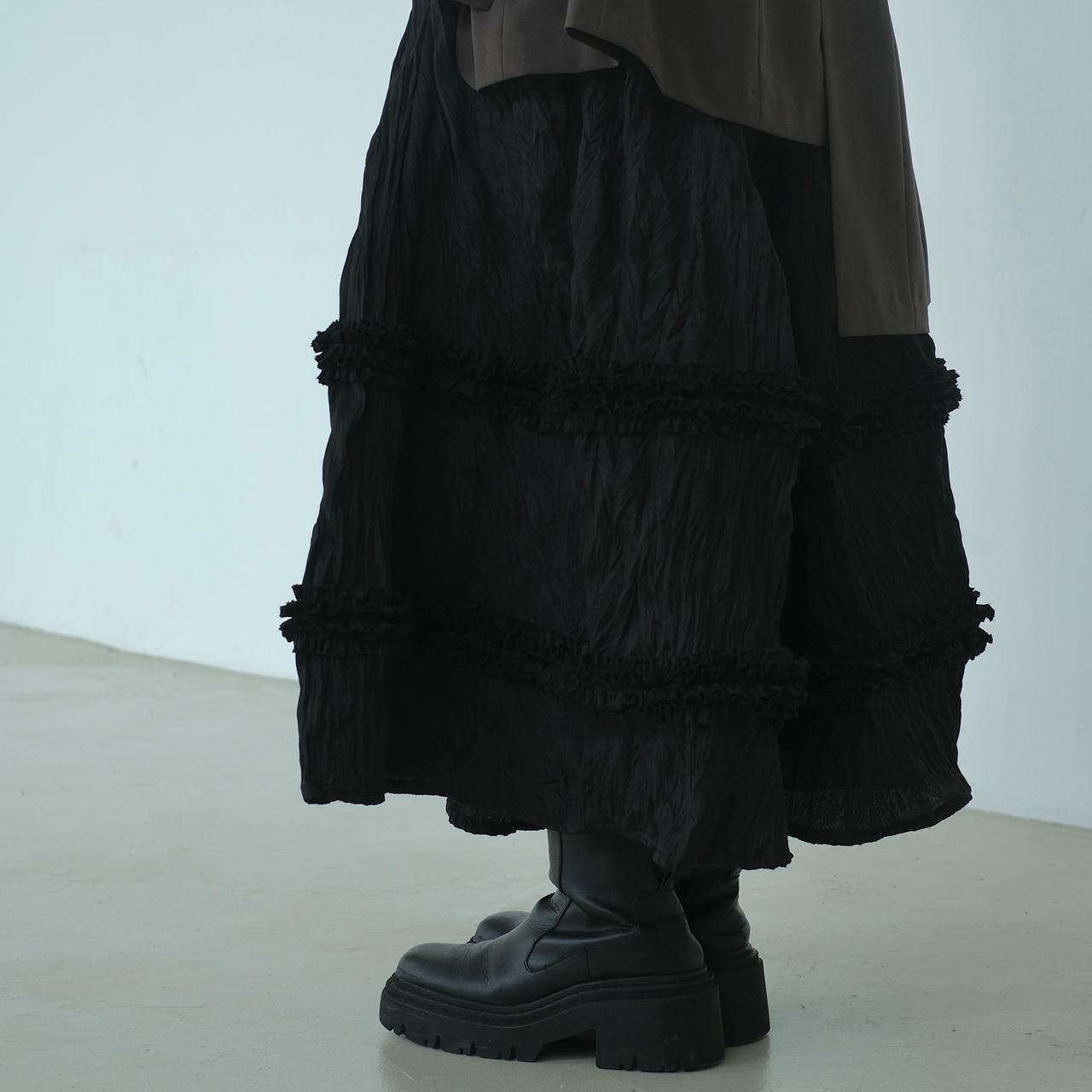 EARLY BIRD PRE ORDER RASHAWL PANDARA SKIRT BLACK
