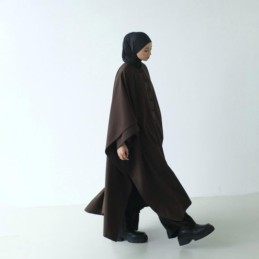 RASHAWL ESCA KNOT BOTTON BROWN