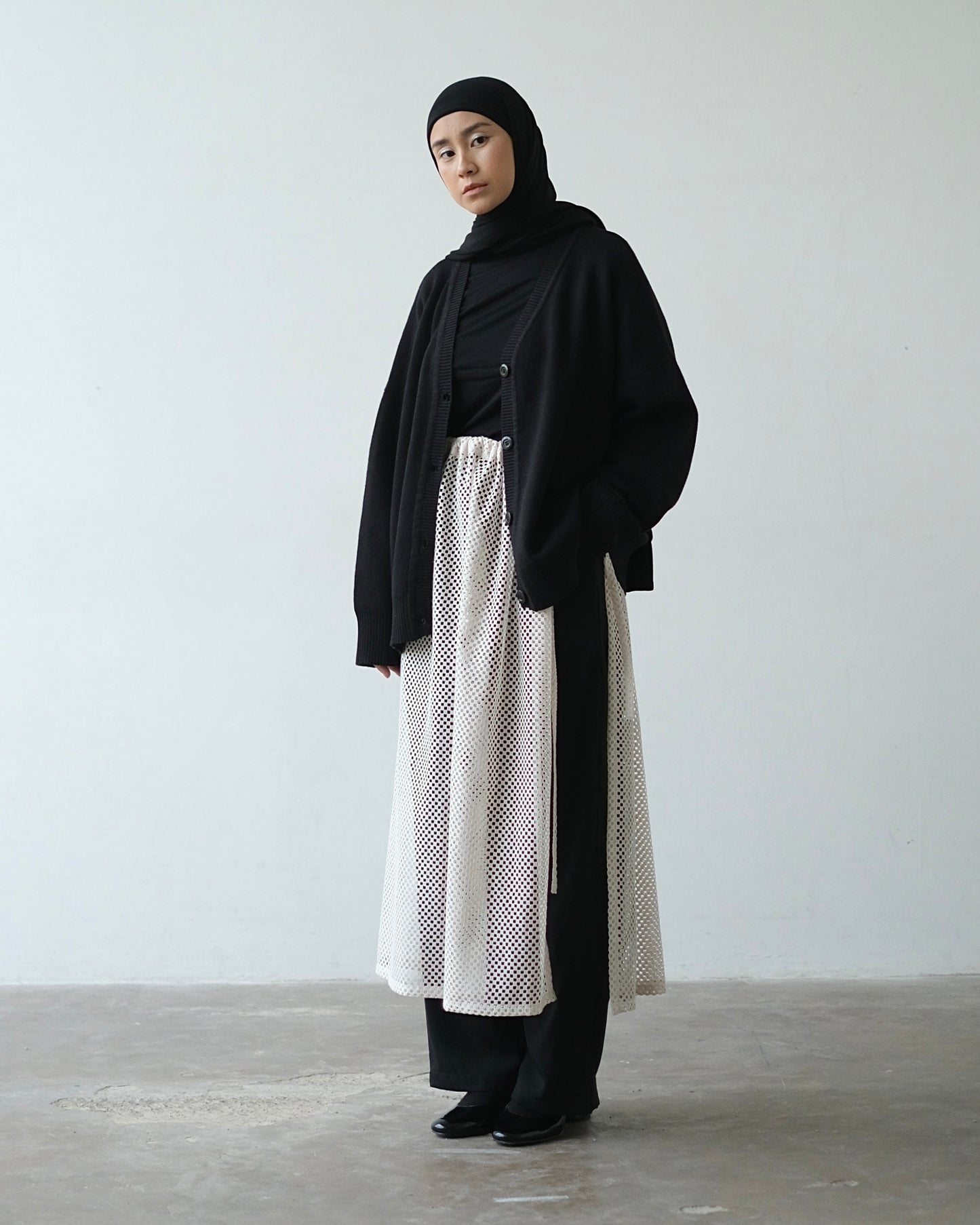 RASHAWL GLAURA PANTS BLACK