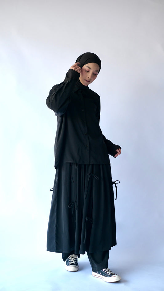 RASHAWL LANTANA BOW SKIRT