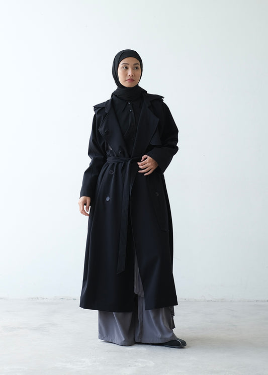 RASHAWL DEIJI HOODED COAT