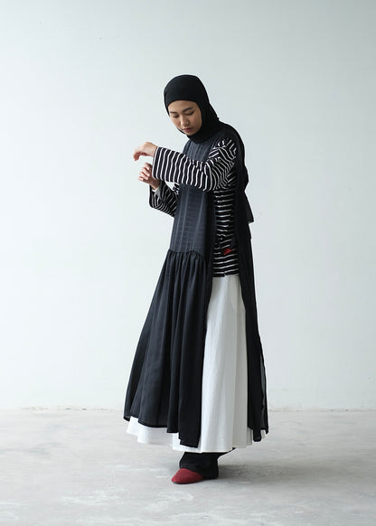 RASHAWL BASIL SIDE SLIT DRESS