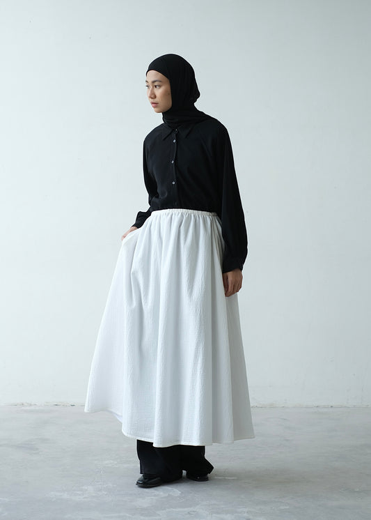 RASHAWL PEONY PLAIN SKIRT