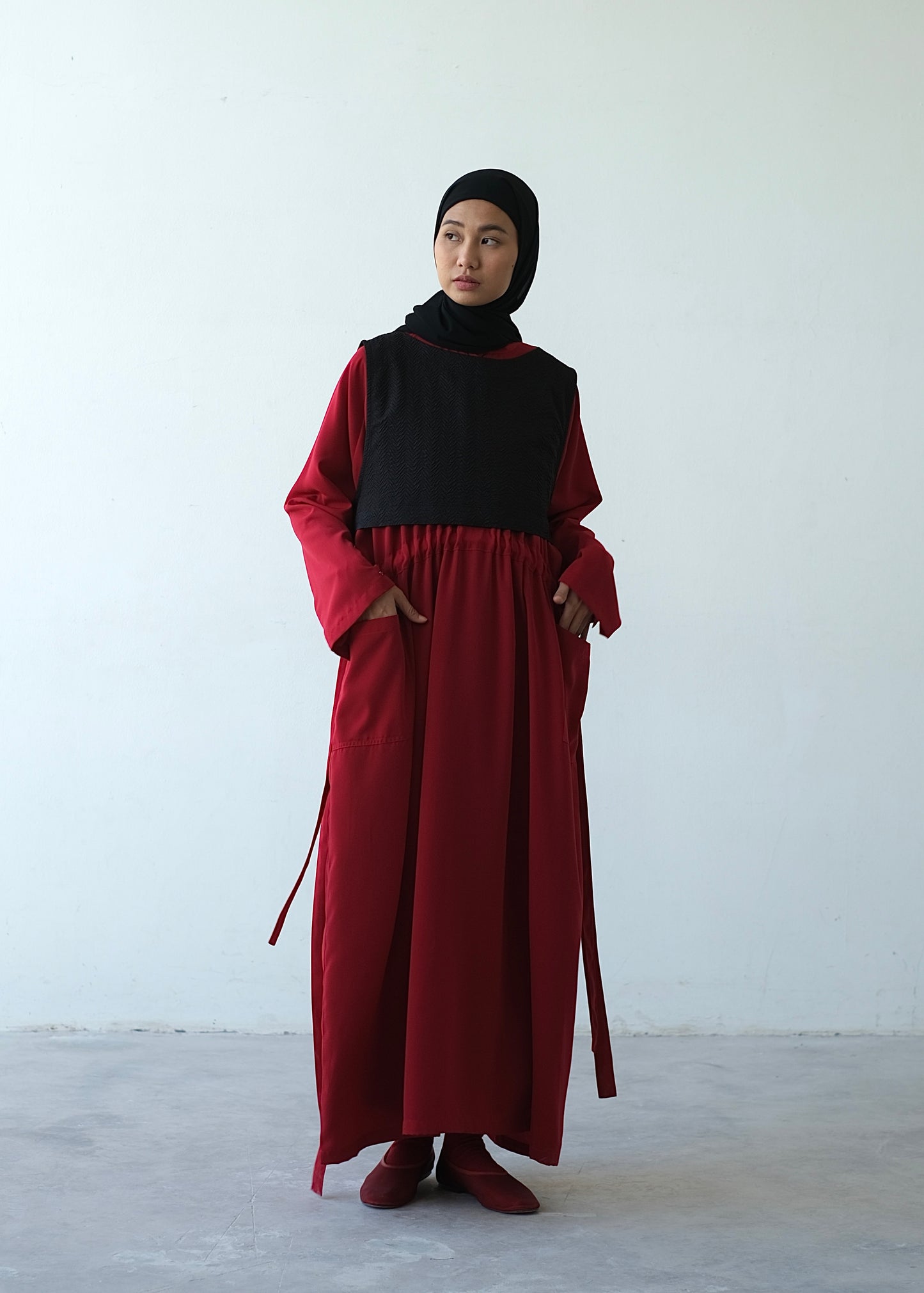 RASHAWL ROSE CROP VEST