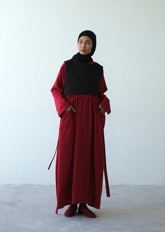 RASHAWL ROSE CROP VEST